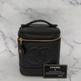 Chanel Vintage Caviar Vanity Case