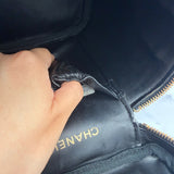 Chanel Vintage Caviar Vanity Case