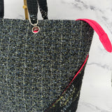 Chanel Tweed Cambon Line Tote Bag