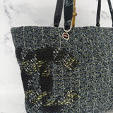 Chanel Tweed Cambon Line Tote Bag