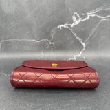 Rare Chanel Timeless Mini Flap in Burgundy