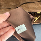 Chanel Decacoco Brown Suede Tote