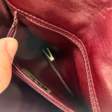 Rare Chanel Belt Bag in Burgundy