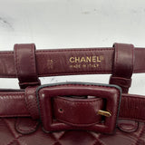 Rare Chanel Belt Bag in Burgundy