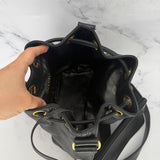 Chanel Decacoco Lambskin Drawstring Bag