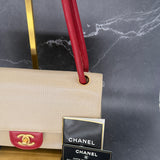 Rare Bicolor Chanel Timeless Medium Flap
