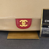 Rare Bicolor Chanel Timeless Medium Flap