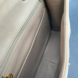 Chanel Chevron Turnlock Shoulder Bag