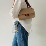 Rare Bicolor Chanel Timeless Medium Flap