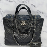 Chanel Portobello in Glazed Calfskin and Tweed