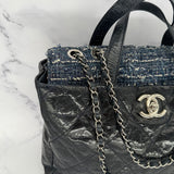 Chanel Portobello in Glazed Calfskin and Tweed