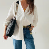 Iconic Chanel Chain Lambskin Tote