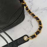Chanel Coco Mark Drawstring Bag
