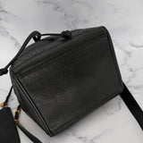 Chanel Double CC Caviar Bucket Bag