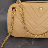 Rare Chanel Kisslock Double Chain Bag