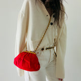 Rare Chanel Frame Clutch Bag