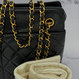 Chanel CC Charm Matelasse Tote with Chains