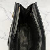 Chanel CC Charm Matelasse Tote with Chains
