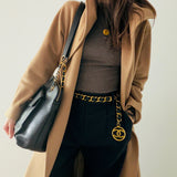 Chanel Turnlock Caviar Tote