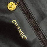 Chanel Chocolate Suede Tote Bag