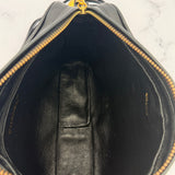 Chanel Black Logo Camera Bag