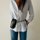 Chanel Turnlock Mini Bag in Lambskin