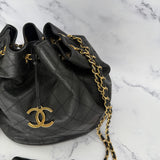 Rare Chanel Gabrielle Drawstring Bag