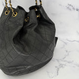 Rare Chanel Gabrielle Drawstring Bag