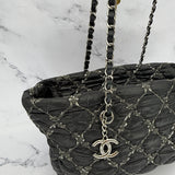 Chanel Tweed on Stitch Shoulder Bag