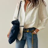Chanel Caviar 31 Drawstring Tote