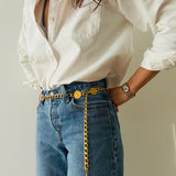Chanel Multi Coin Chain Belt