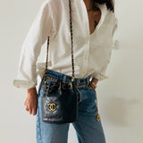 Rare Chanel Gabrielle Bucket Bag