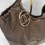 Chanel Coco Cabas Brown Tote