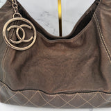 Chanel Coco Cabas Brown Tote