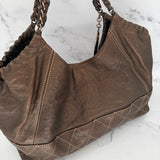 Chanel Coco Cabas Brown Tote