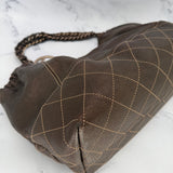 Chanel Coco Cabas Brown Tote