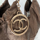 Chanel Coco Cabas Brown Tote