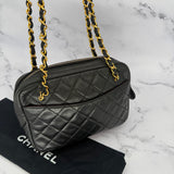 Chanel Iconic Small Camera Bag with Double Chain