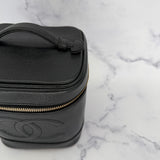Chanel Vintage Caviar Vanity Case