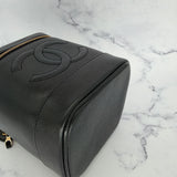 Chanel Vintage Caviar Vanity Case