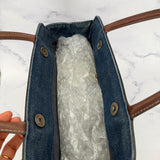 Rare Chanel Denim Logo Shopper