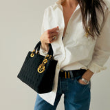 Dior Medium Lady Dior in Nylon