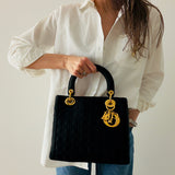 Dior Medium Lady Dior in Nylon