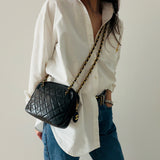 Chanel Iconic Small Camera Bag with Double Chain