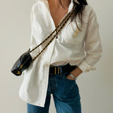 Chanel Iconic Small Camera Bag with Double Chain