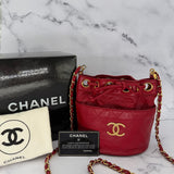 Rare Chanel Gabrielle Small Bucket Bag