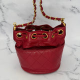 Rare Chanel Gabrielle Small Bucket Bag