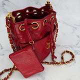 Rare Chanel Gabrielle Small Bucket Bag
