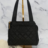 Chanel Coco Mark Caviar Handbag