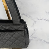 Chanel Coco Mark Caviar Handbag